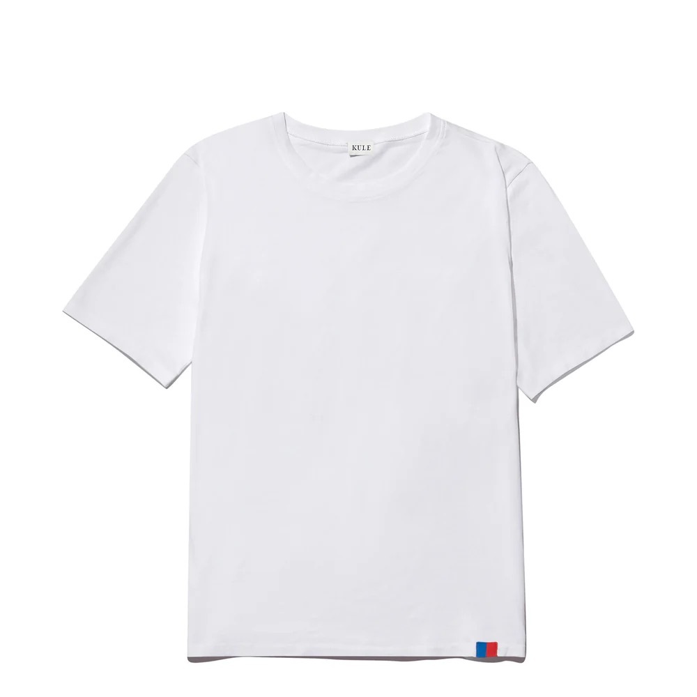 KULE White Short Sleeve Tee